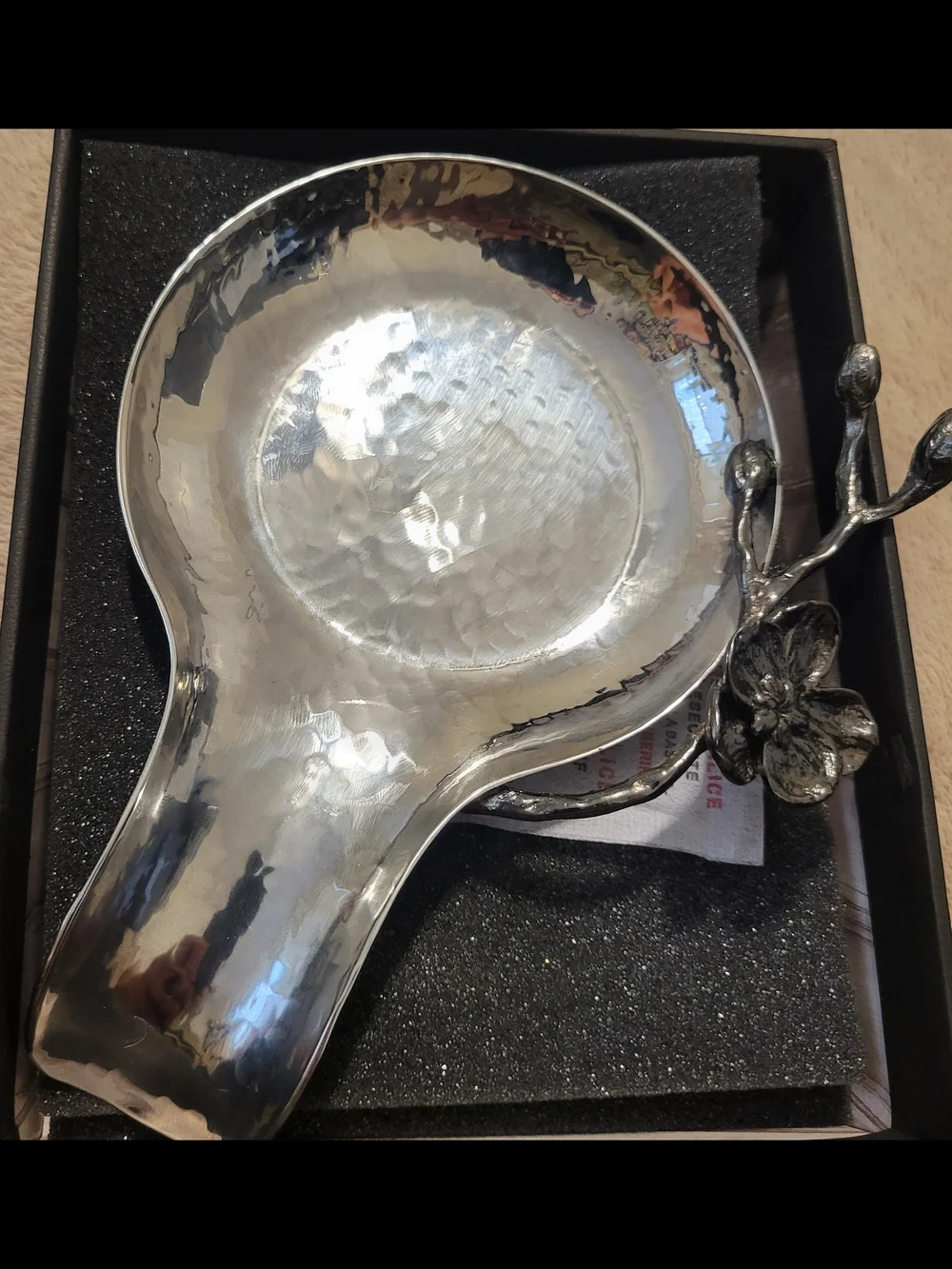 Michael Aram Black Orchid Spoon Rest